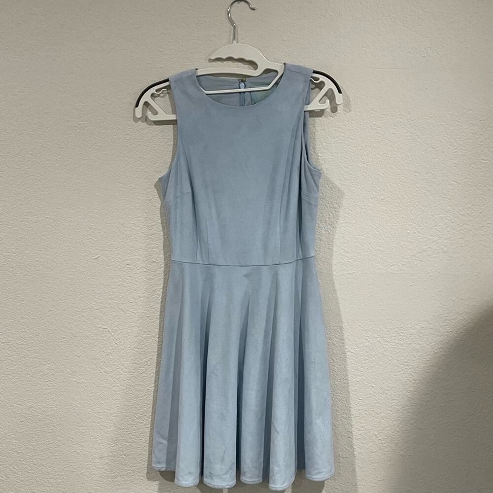 CeCe by Cynthia Steffe Blue Fit & Flare Skater Dress – Women’s Size 0